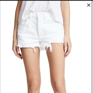 NWT AGOLDE Parker short in tissue